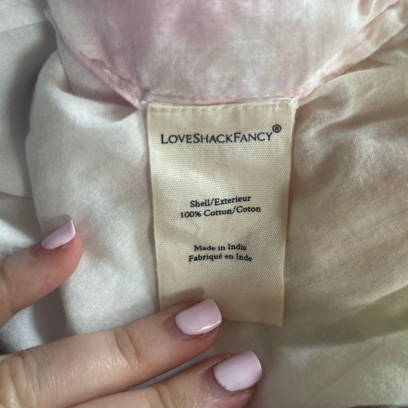 LoveShackFancy Gwen Dress Multi Tie Dye xl - Picture 8 of 10